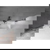 Mexen Velar 2-wing bathtub screen Sliding 70 x 150 cm, transparent, brushed gun gray - 896-070-000-01-66