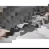 Mexen Velar 2-wing bathtub screen Sliding 120 x 150 cm, transparent, brushed gun gray - 896-120-000-01-66