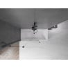 Mexen Velar 2-wing sliding shower screen 120 x 150 cm, transparent, gun gray brushed - 896-120-000-01-66