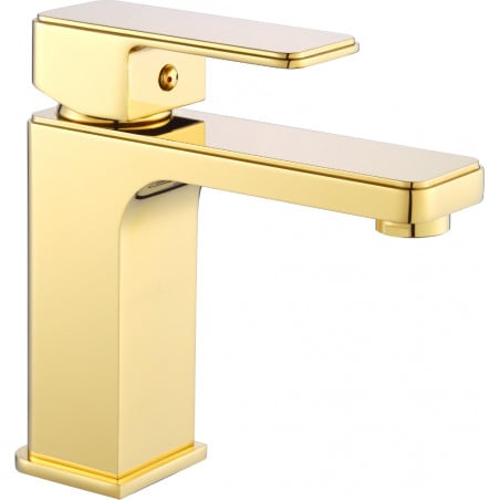 Mexen Cetus washbasin faucet, gold - 744300-50
