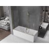Mexen Velar 2-panel sliding bathtub screen 180 x 150 cm, transparent, gold - 896-180-000-01-50