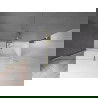 Mexen Velar 2-wing bathtub screen Sliding 170 x 150 cm, transparent, brushed gold - 896-170-000-01-55