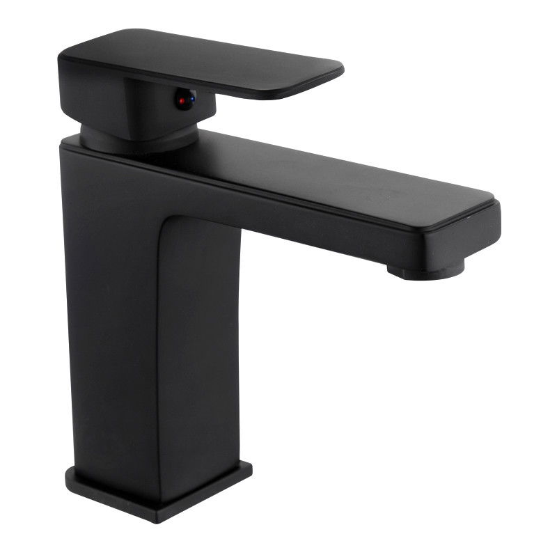 Mexen Cetus washbasin mixer tap, Black - 744300-70