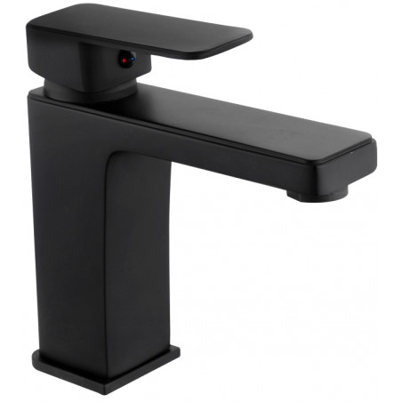 Mexen Cetus washbasin faucet, black - 744300-70