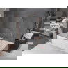Mexen Velar 2-wing bathtub screen Sliding 170 x 150 cm, transparent, Rose gold - 896-170-000-01-60