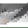 Mexen Velar 2-wing bathtub screen Sliding 150 x 150 cm, transparent, black - 896-150-000-01-70