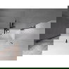 Mexen Velar 2-wing bathtub screen Sliding 170 x 150 cm, transparent, black - 896-170-000-01-70