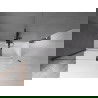 Mexen Velar 2-wing bathtub screen Sliding 180 x 150 cm, transparent, black - 896-180-000-01-70