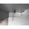 Mexen Velar 2-panel sliding bathtub screen 160 x 150 cm, transparent, gun gray brushed - 896-160-000-01-66