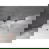 Mexen Velar 2-wing bathtub screen Sliding 170 x 160 cm, transparent, brushed gun gray - 896-170-000-01-66