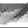 Mexen Velar 2-wing bathtub screen Sliding 180 x 160 cm, transparent, brushed gun gray - 896-180-000-01-66