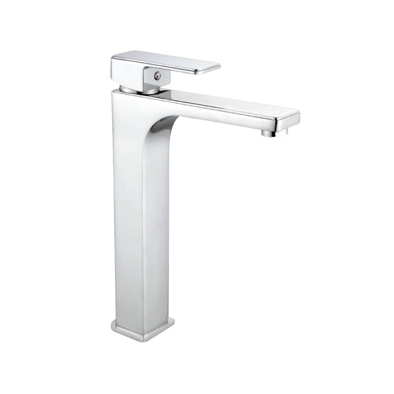 Mexen Cetus tall bathroom faucet, chrome - 744310-00