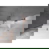 Mexen Velar 2-wing bathtub screen Sliding 170 x 150 cm, transparent, brushed copper - 896-170-000-01-65