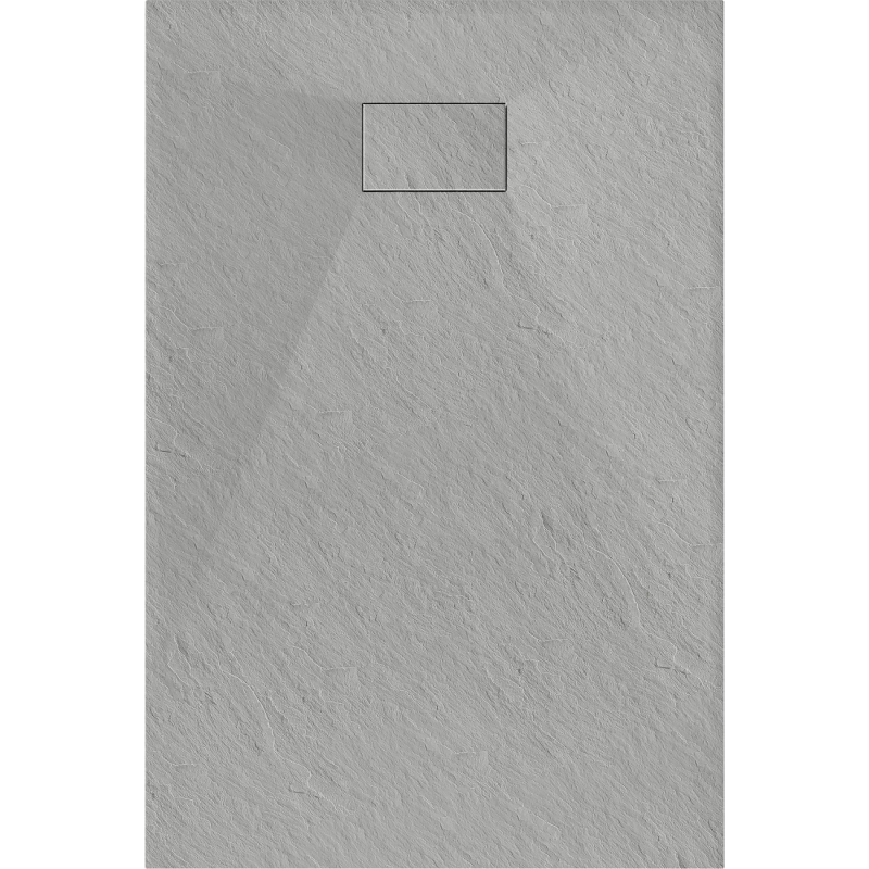 Mexen Hugo rectangular shower tray SMC 80 x 70 cm, grey - 42617080