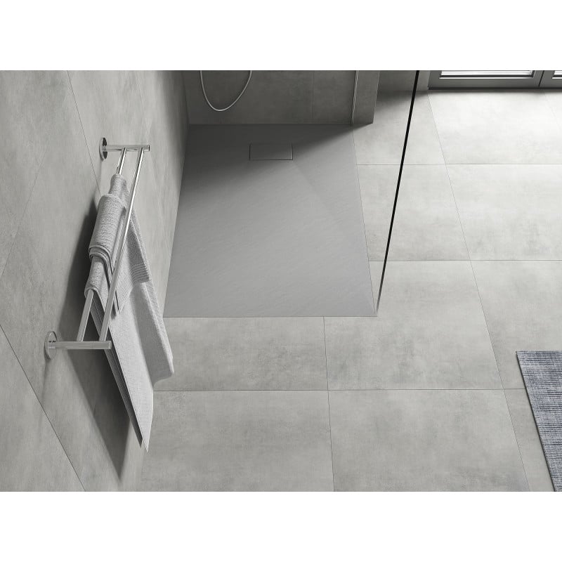 Mexen Hugo rectangular shower tray SMC 80 x 70 cm, grey - 42617080