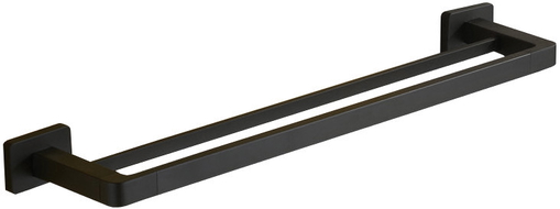 Mexen Asis double towel rack, Black - 7017625-70