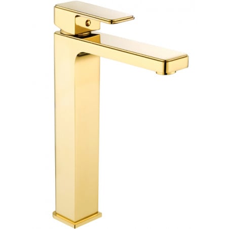 Mexen Cetus high washbasin faucet, gold - 744310-50