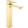 Mexen Cetus high washbasin faucet, gold - 744310-50
