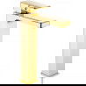 Mexen Cetus high washbasin mixer tap, Gold - 744310-50