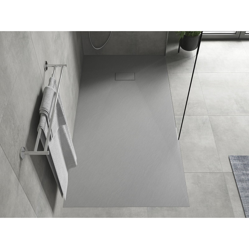Mexen Hugo rectangular SMC shower tray 170 x 80 cm, gray - 42618017