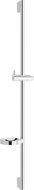 Mexen DS shower bar with a soap dish 90 cm, Chrome - 79383-00