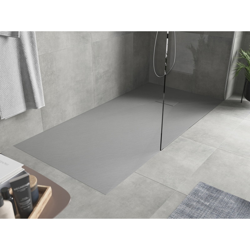 Mexen Hugo rectangular SMC shower tray 170 x 90 cm, gray - 42619017