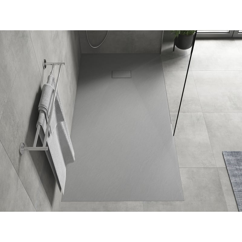 Mexen Hugo rectangular SMC shower tray 170 x 90 cm, gray - 42619017