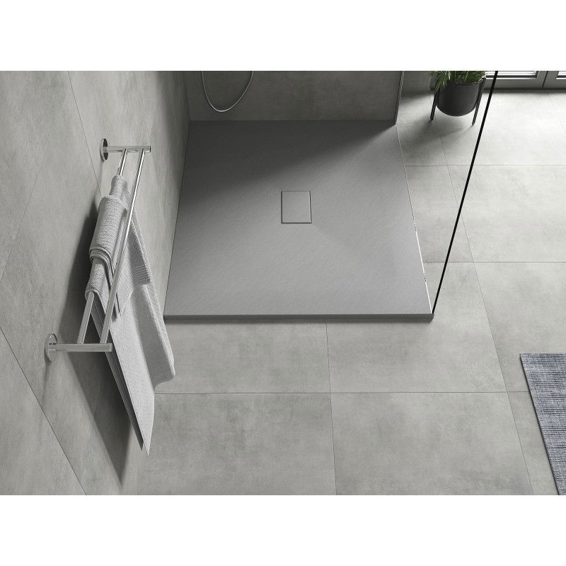 Mexen Hugo rectangular shower tray SMC 120 x 100 cm, grey - 42611012