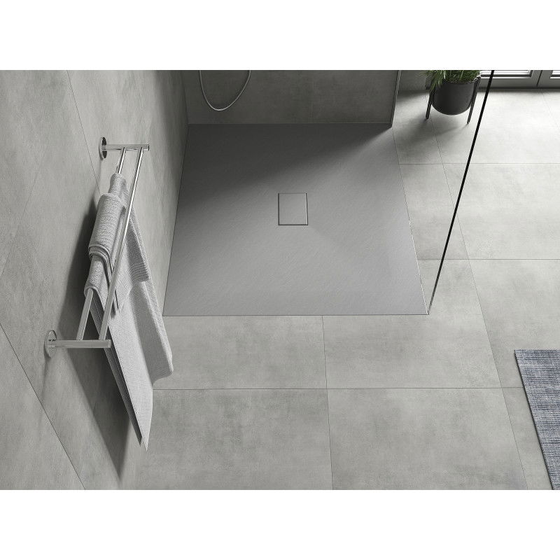 Mexen Hugo rectangular shower tray SMC 140 x 100 cm, grey - 42611014
