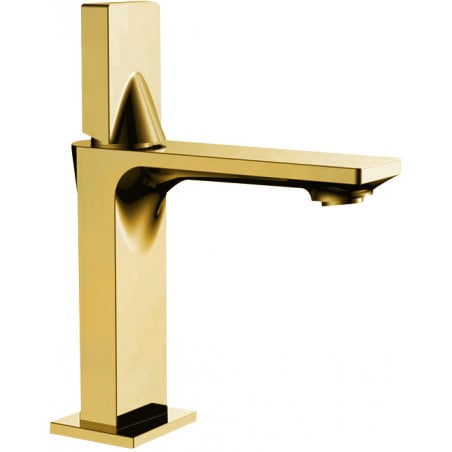 Mexen Crux washbasin tap, gold - 744400-50