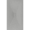 Mexen Hugo Rectangular Shower Tray SMC 170 x 100 cm, Gray - 42611017