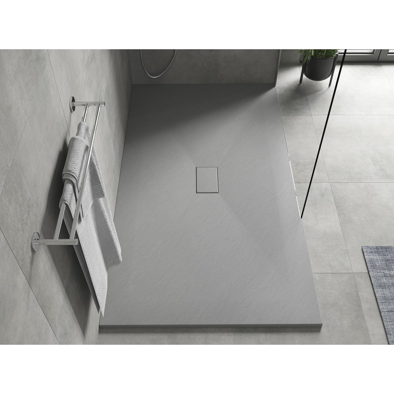 Mexen Hugo rectangular shower tray SMC 170 x 100 cm, gray - 42611017