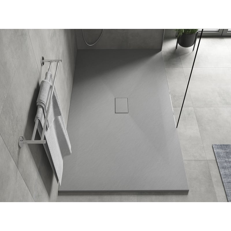 Mexen Hugo rectangular SMC shower tray 170 x 100 cm, gray - 42611017