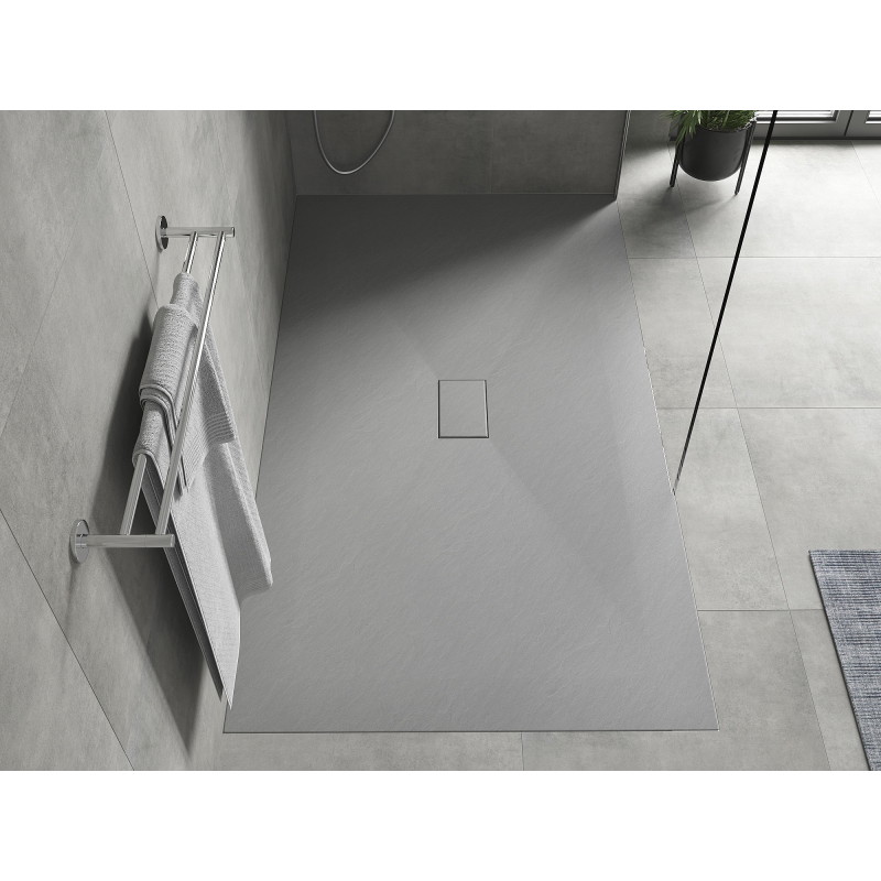 Mexen Hugo rectangular SMC shower tray 170 x 100 cm, gray - 42611017