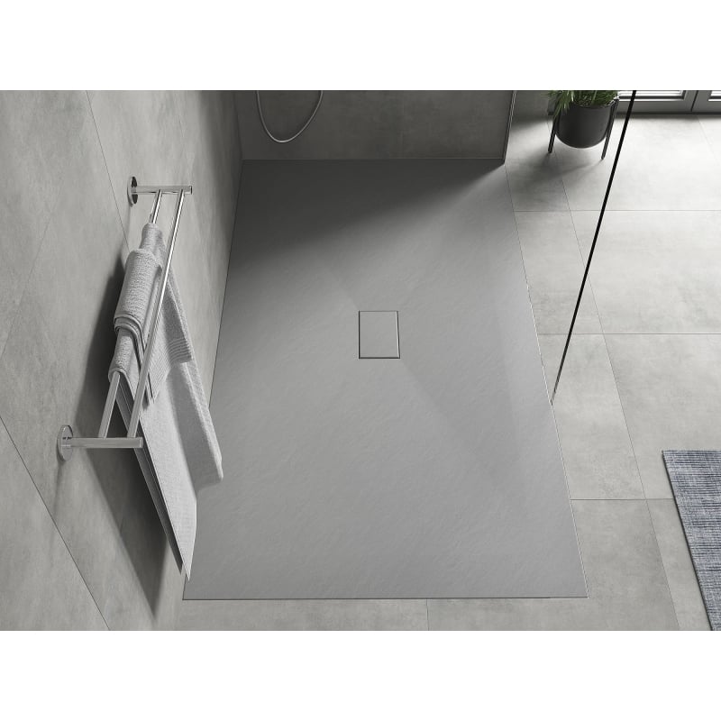 Mexen Hugo rectangular shower tray SMC 180 x 100 cm, gray - 42611018