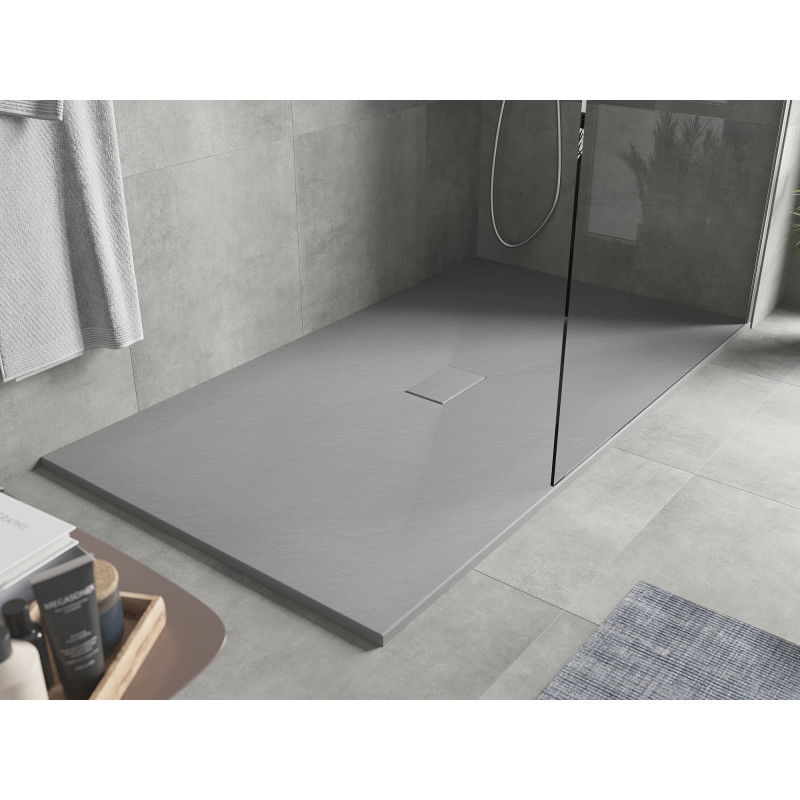 Mexen Hugo rectangular shower tray SMC 200 x 100 cm, grey - 42611020