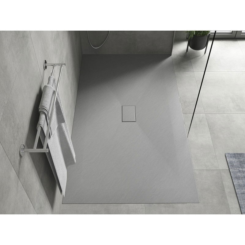Mexen Hugo rectangular shower tray SMC 200 x 100 cm, grey - 42611020