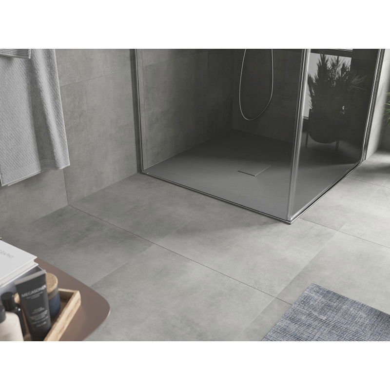 Mexen Hugo SMC Square Shower Tray 100 x 100 cm, Grey - 42611010