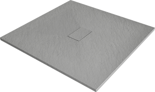 Mexen Hugo Square Shower Tray SMC 100 x 100 cm, Gray - 42611010