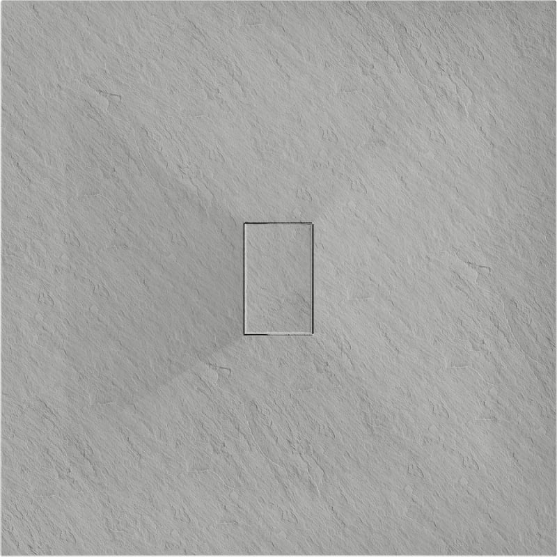Mexen Hugo SMC Square Shower Tray 100 x 100 cm, Gray - 42611010