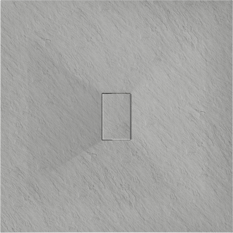 Mexen Hugo SMC Square Shower Tray 100 x 100 cm, Grey - 42611010