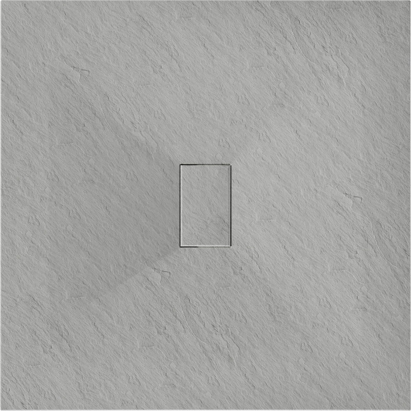 Mexen Hugo square SMC shower tray 100 x 100 cm, gray - 42611010
