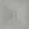 Mexen Hugo SMC Square Shower Tray 100 x 100 cm, Gray - 42611010