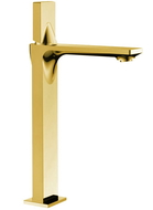 Mexen Crux high washbasin mixer tap, Gold - 744410-50