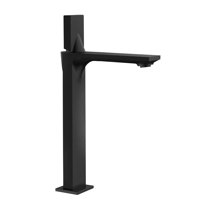 Mexen Crux high basin mixer, black - 744410-70
