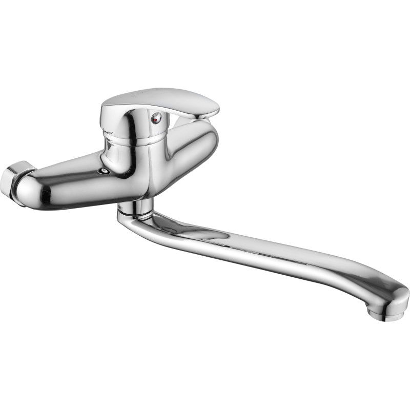 Mexen Eris kitchen tap long spout, chrome - 671200-00