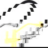 Mexen Duo kitchen faucet, gold/black - 671701-57
