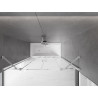 Mexen Velar Duo Bathtub Screen 2-Panel Sliding 160 x 150 cm, Transparent, Chrome - 896-160-000-02-01