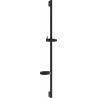 Mexen DS shower rod with soap dish 90 cm, black - 79383-70