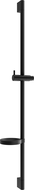 Mexen DS shower bar with a soap dish 90 cm, Black - 79383-70